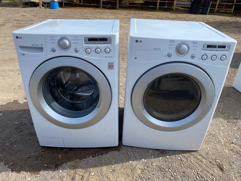 LG Washer and Gas Dryer