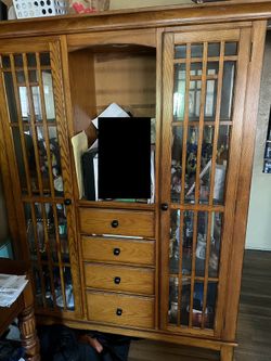 Cabinet With Glass doors