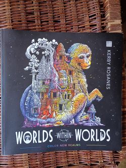 World's Within Worlds Coloring Book 