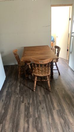 Woden table