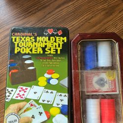 Poker Chips And Cards 