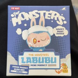 The Monsters Labubu Wacky Mart Fridge Magnet