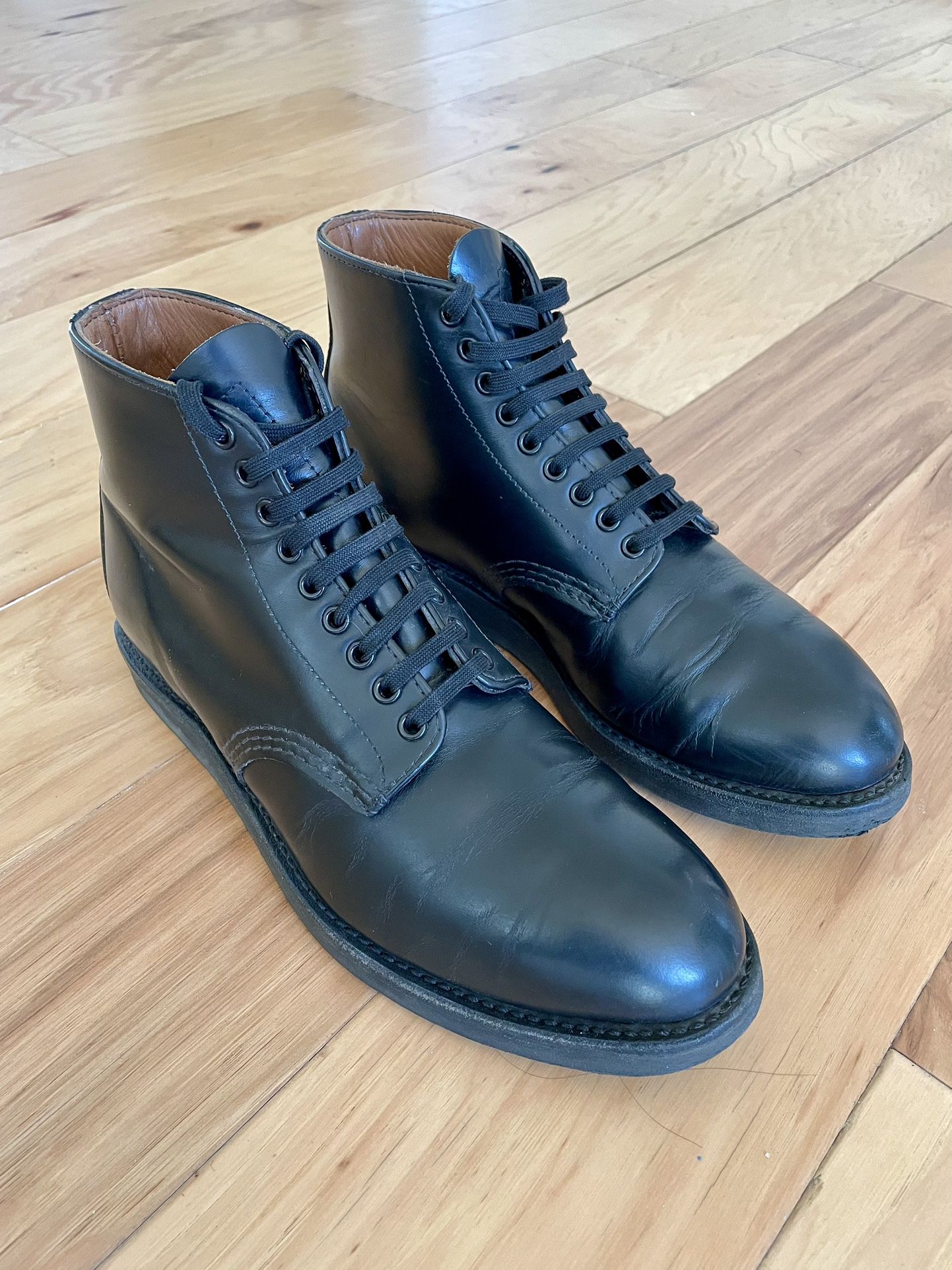 RARE Red Wing 9197 Postman Boots, Black, Size 8 US, MADE IN USA —Slightly used!
