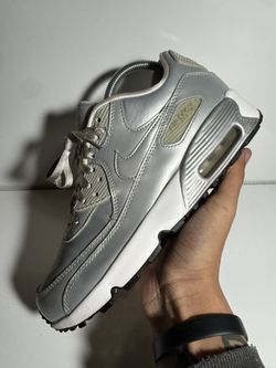 Nike Air Max 90 “Metallic Silver Grey” GS Size 6.5Y