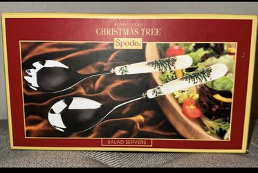 Spode Salad Servers