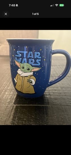 Star Wars: The Mandalorian Grogu Wide Rim Ceramic Mug