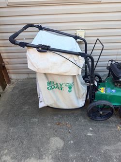 Billy goat vacuum