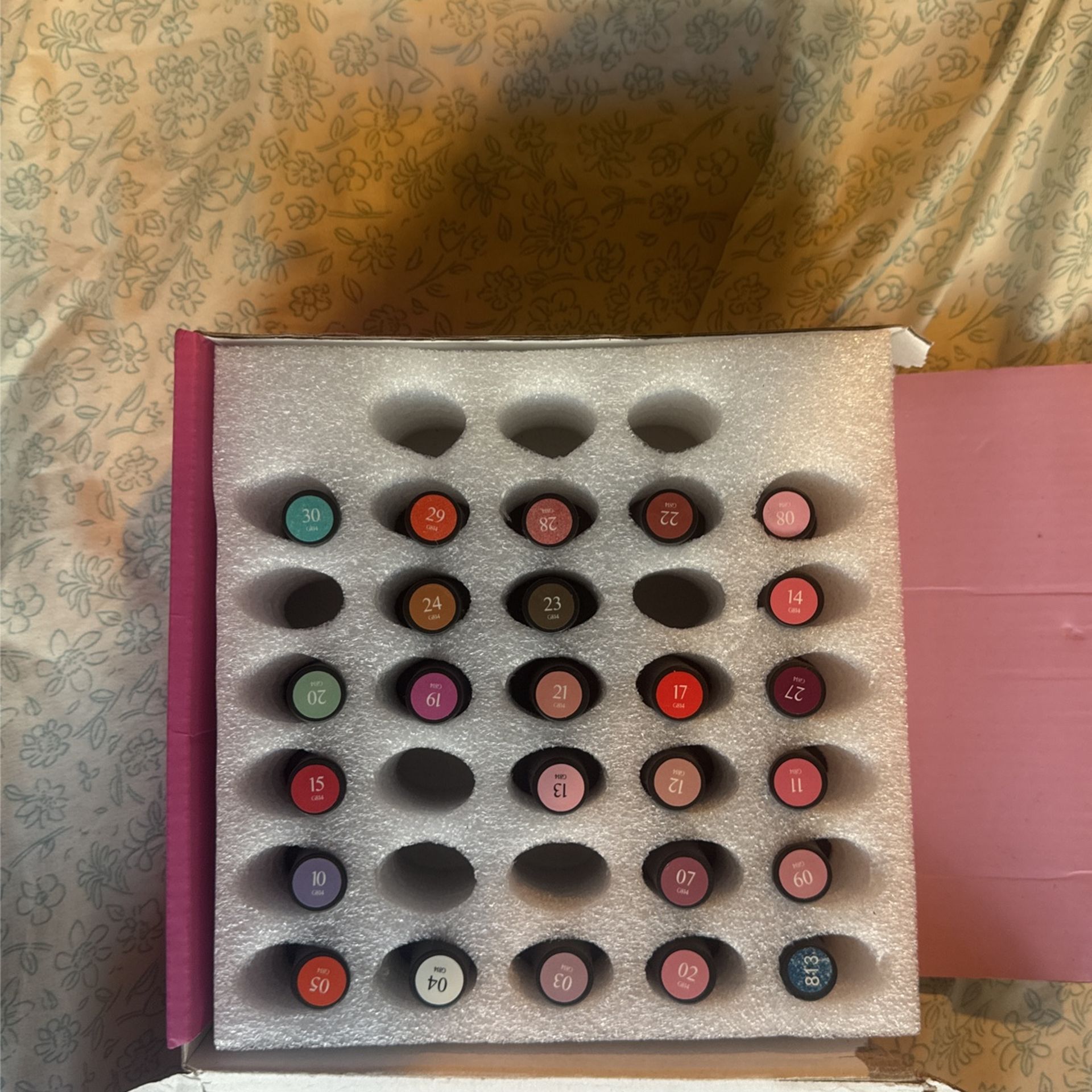 box of gel polish