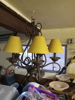 Interior 5 Light Contry Chandelier 