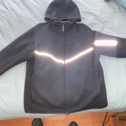 Black Reflective Nike Tech 