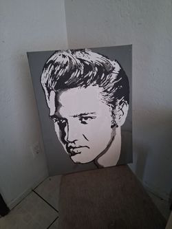 Elvis Presley painting