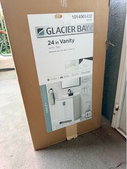 White Bathroom vanity