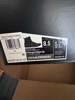 Under Armour Charged Valsetz Zip Boots Size 8.5