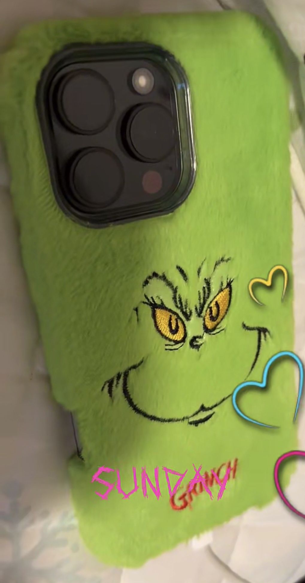 Grinch iPhone 16 Pro Max Case 