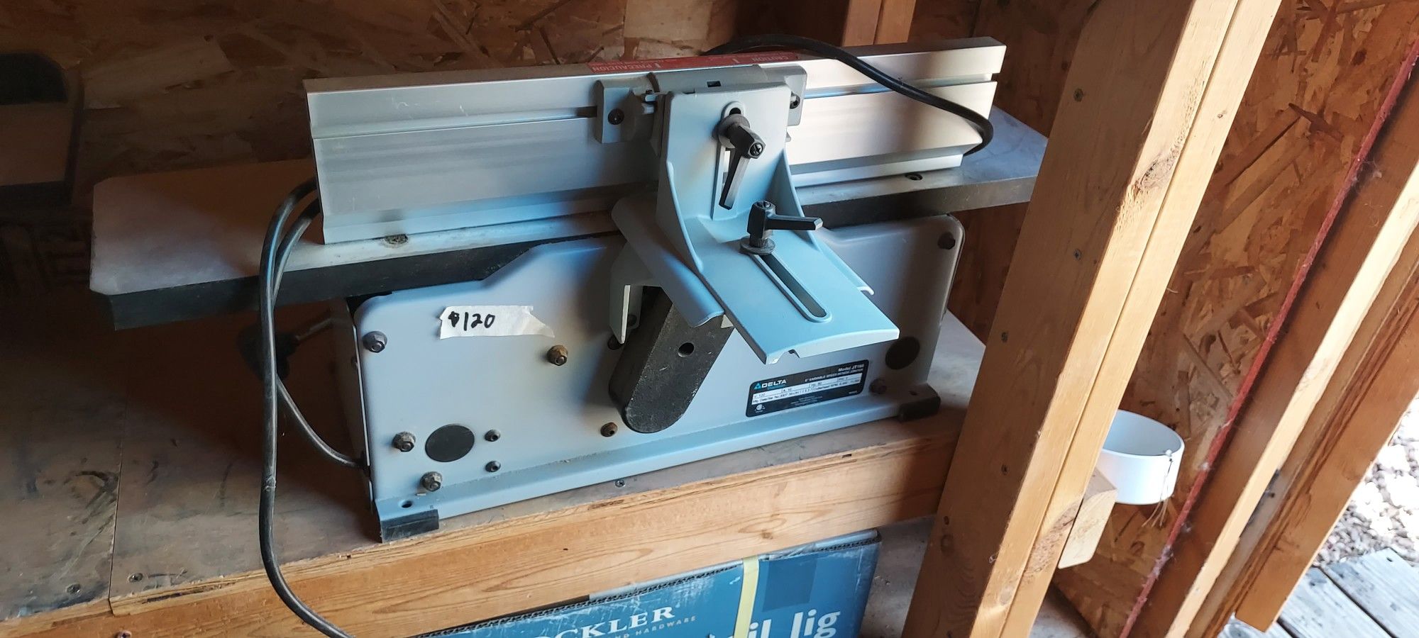 Delta ShopMaster 6" Variable Speed Bench Jointer