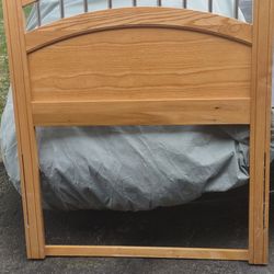 Oak Bed Rail,  3 Ft 4 N 1/2 By 4 Ft 4 /93, Heavy, Sturdy