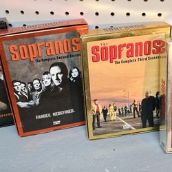 The Sopranos Seasons 1 - 4 DVDs (New)