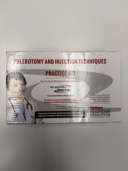 Phlebotomy and Injection Techniques Practice Kit