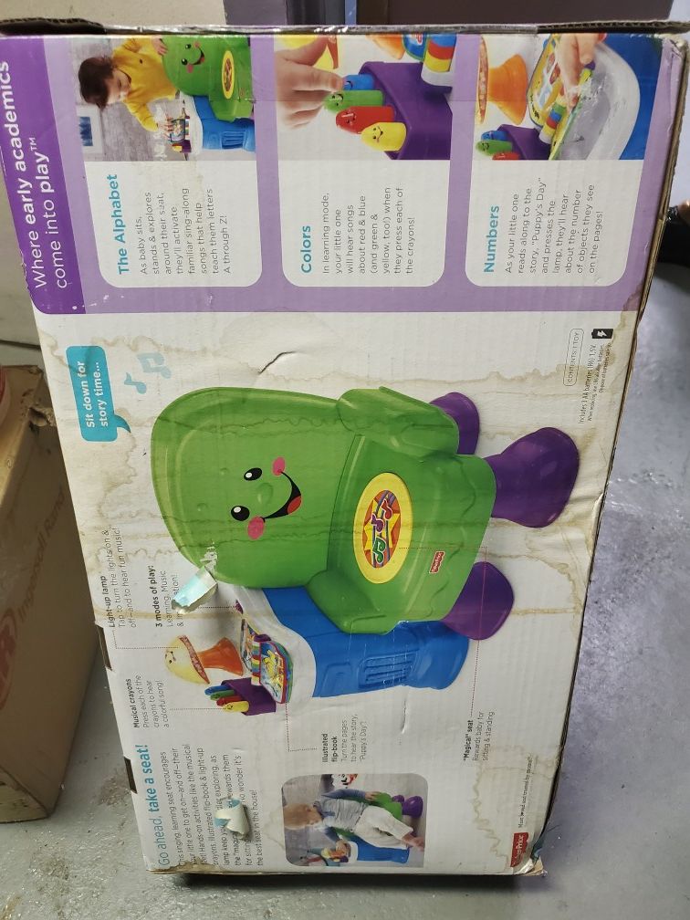 Fisher price laugh and learn seat