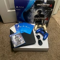 PS4 Slim Uncharted 4 Bundle