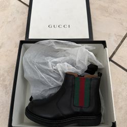 Authentic Toddler Gucci Boots Size 23 