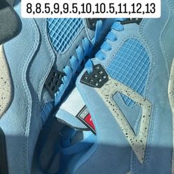 Unc University Blue Jordan 4