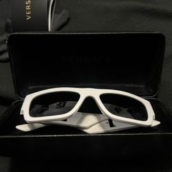 White Versace Sunglasses