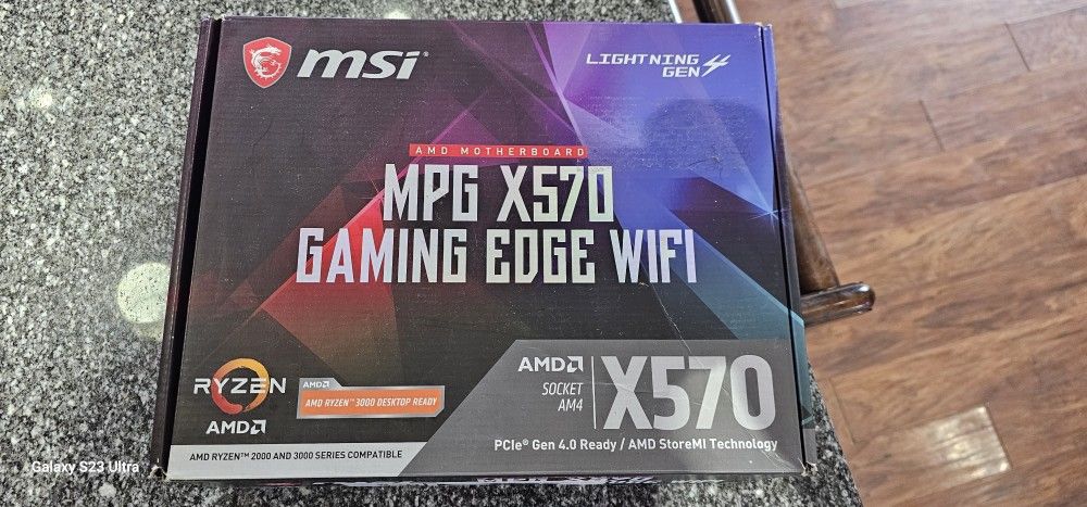 MSI MPG X570 GAMING EDGE WIFI MOTHERBOARD