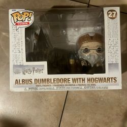 Funko Pop Pop Town Albus Dumbledore With Hogwarts Harry Potter VINTAGE