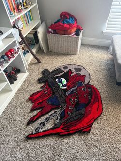 HAND MADE SPAWN RUG !