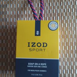 Izod Sport Soap on a Rope for Men 8oz