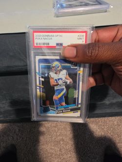 Puka Nacua Rated Rookie PSA 9 – 2023 Donruss Optic