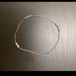 Liquid Silver Anklet