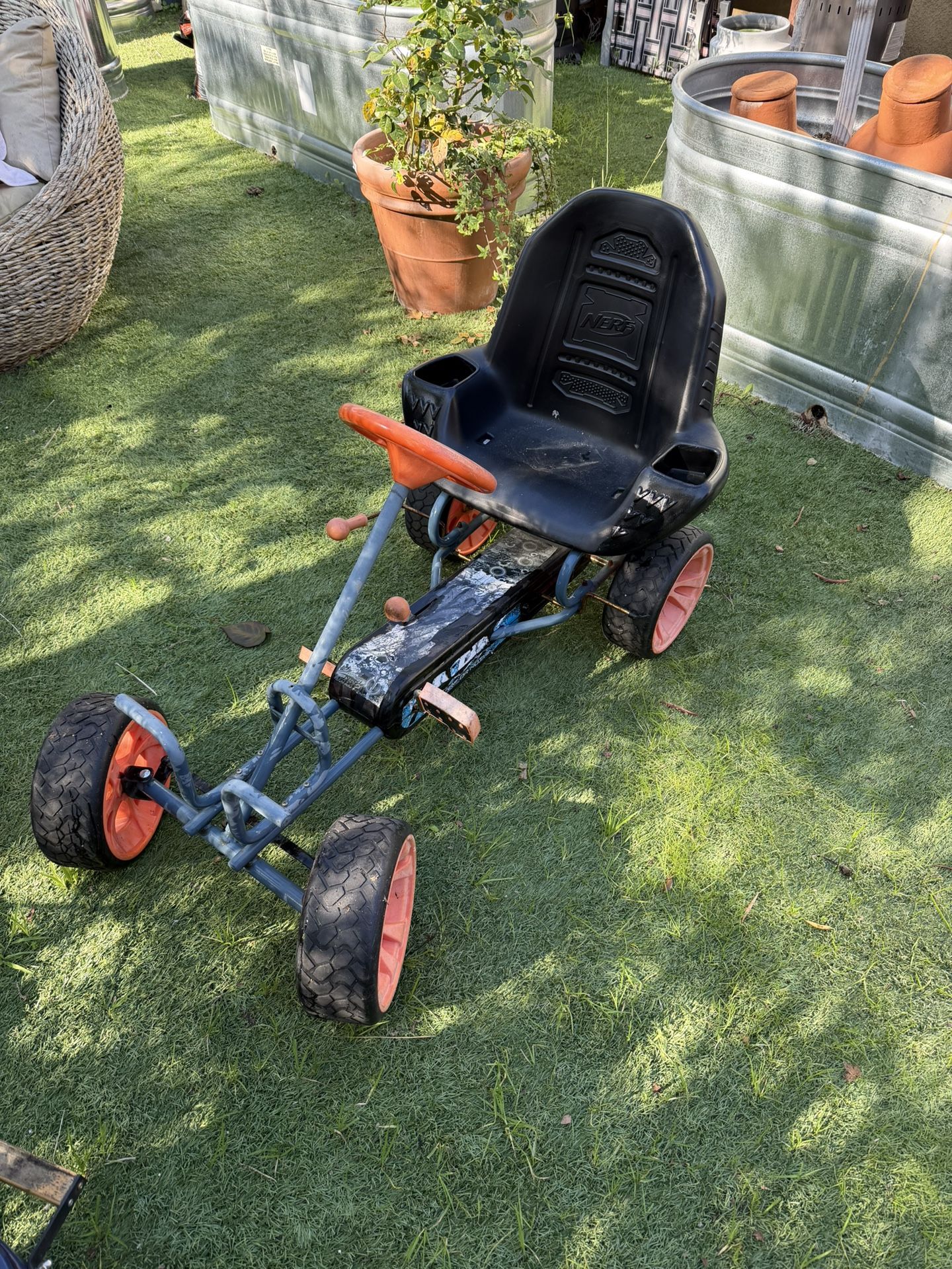 Nerf Black Pedel Cart