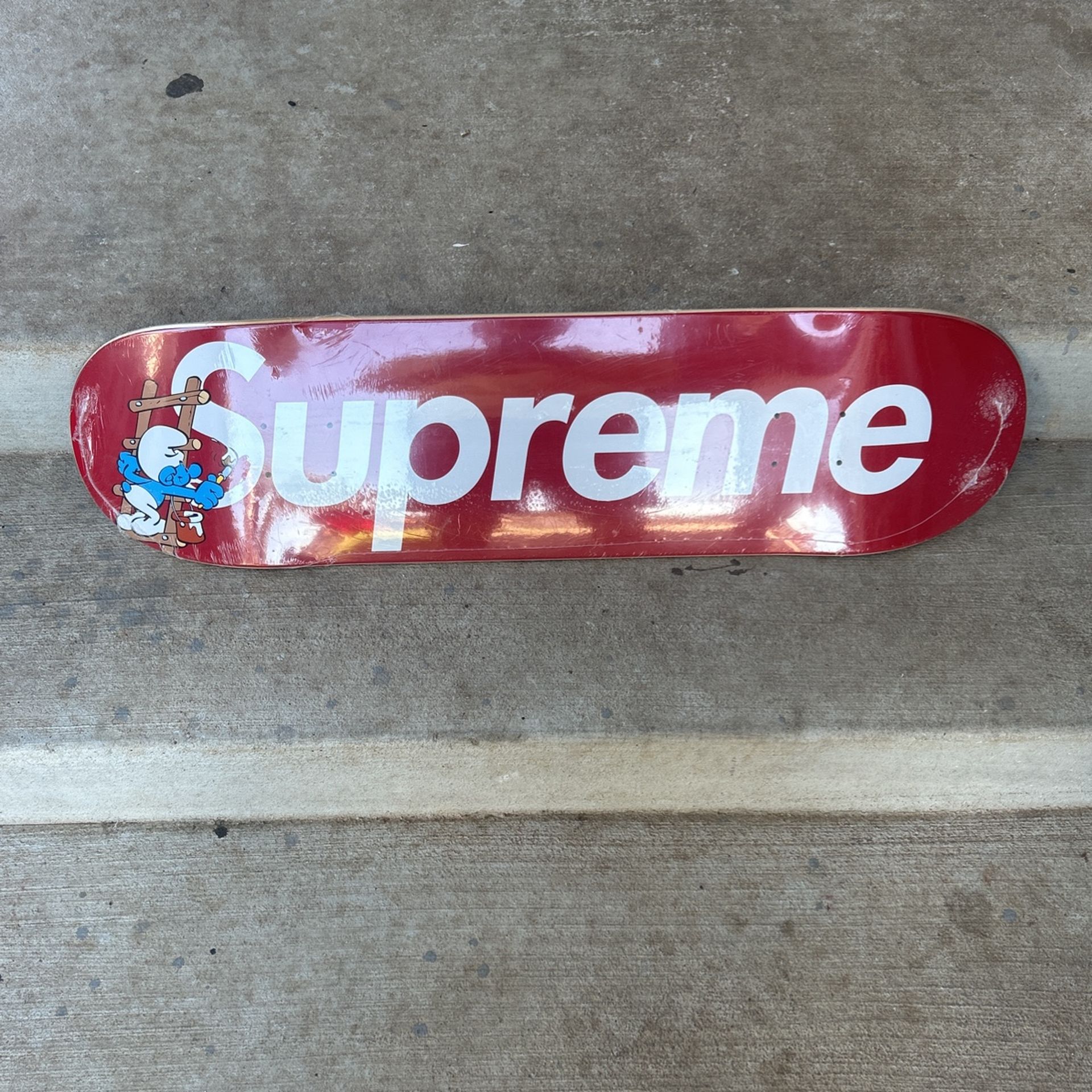 Supreme Smurfs Skateboard Deck スマーフ