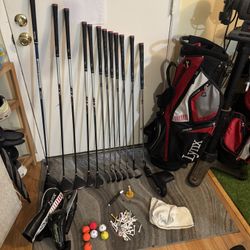 Stunning Golf Left Handed Mens Complete Beginner Newer Modern technology set with LOTS of extras