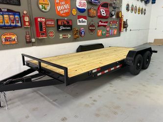 New 7x18 Car Hauler 5K Axles