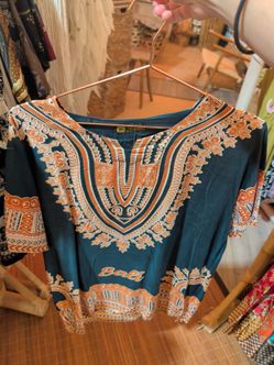 Bali Batik Print Top