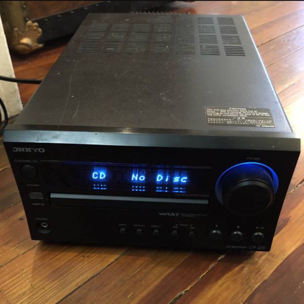 Onkyo CD Player receiver. Model # CR-325. In excellent working condition.