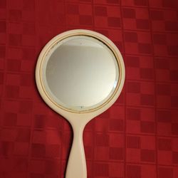 Vintage Bakelite Hand Mirror
