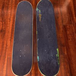Two Used Skateboards For 30$