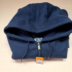 Brand New CARHARTT Hooded Sweatshirt (Navy) - size 3XL