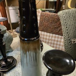 Pair Of Colorful Candle Holders 