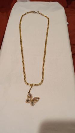 Butterfly necklace