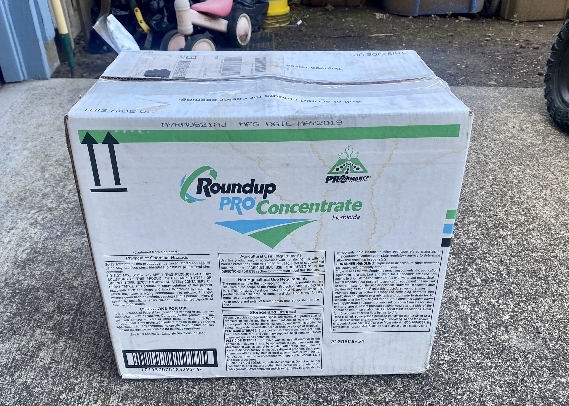 Roundup Pro Concentrate $75.00