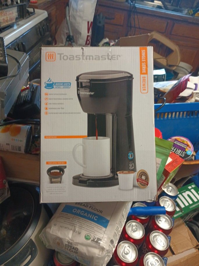 Toastmaster Single Serve Brewer Coffee / Hot Water