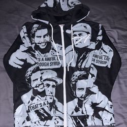 A Lot of Cough Syrup/ asaali Zip Up