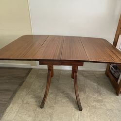 Antique Mahogany Drop-Leaf Table