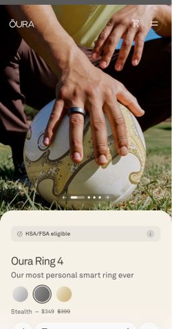 Oura Ring 4 Stealth