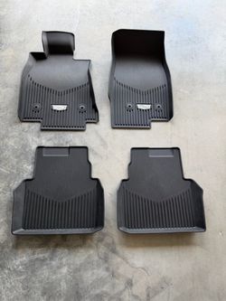 Cadillac All-Weather Rubber Floor Mats Set of 4